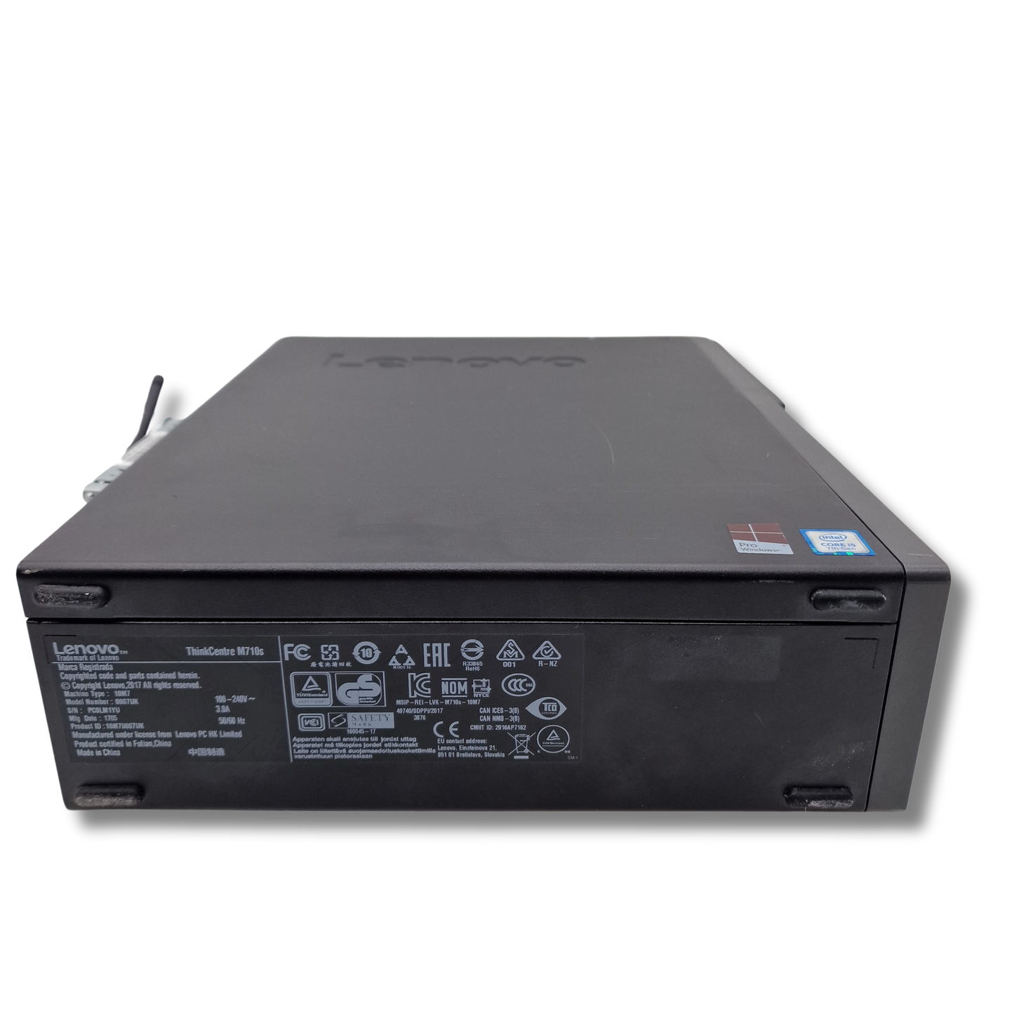 Lenovo ThinkCentre M710s Core i5 7th Gen 8GB DDR4 Ram 256GB NVMe SSD Win 11 Pro